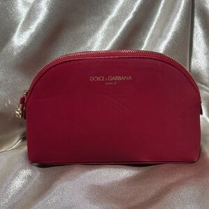NEW Dolce & Gabbana Red Cosmetic Case